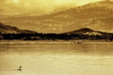 silhouettes of the Skadar Lake / ***