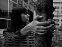 Clinging to hope, as the clothes bur / -----
