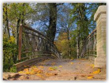 ... and a bridge in the park there. / ***