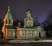 Znamenskaya Church at night / ***