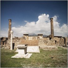 Pompeii, Vesuvius, a view of the / ***