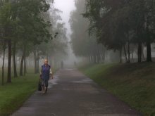 Fog on the street Chkalov / ***