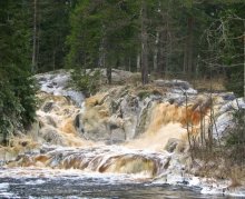 "Ruskealskie waterfalls." / ***
