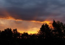 Agony of the sun: a matter of seconds before the storm ... / *****
