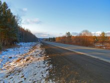 The road into the distance / ***