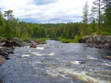 River in Karelia / ***
