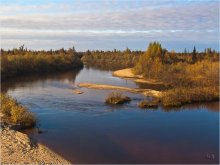 Zigzag taiga river / ***