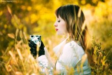 Tea at sunset / ***