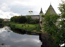 View of the Pskov and Pskov Chrome. / ***