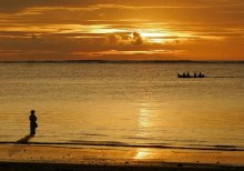 boy, the boat and the sea / ***