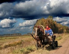 Grandmother and her Horse! / ***