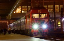 And again, the train ... / ............