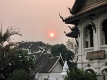 Peach dawn Luang Prabang / ***