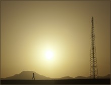 The man and the desert / ***