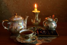 Grandma\'s tea. / ***