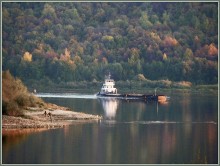 Autumn on the Oka River. / * * *