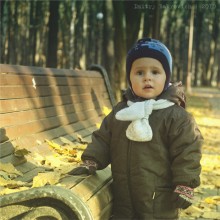 portrait of his son / Cheluskintsev park, 2010