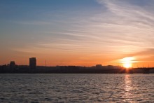 Sunset on the waterfront / *****