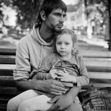 Sergey (portrait with her daughter) / ...................