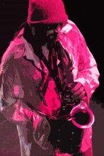 rot 03 / bei einem jazzkonzert