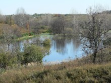 A small lake / ......
