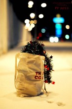 Santa Claus is preparing gifts and puts them into your bag! :) / ***