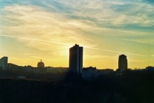 The sky above the Dnieper / ***