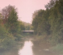 Bridge over an abandoned river / *****