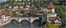 &quot;Bridge over the River Aare (Berne) / ***