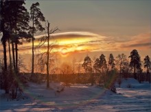 Winter rainbow. / *******