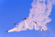 First of all - airplanes! / @ Aerobatic Show in Al Ain, UAE 4th of February 2011
