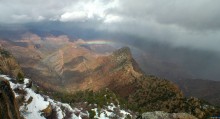 Rainbow in the Grand Canyon / ***