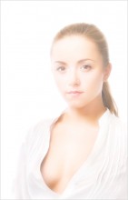 Portrait in High key 54 color (Portrait of a high-key color 54.) / ***