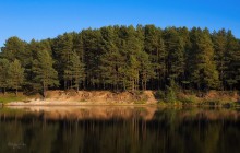 Autumn Sunset on the Lake 2 / ***