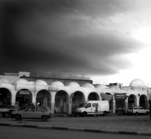 Calmness before the storm - the calm before the storm / Africa, Tunisia, gorad Kairouan