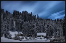 Cottage in the mountains / __________