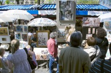 Art market in Montmartre / ***