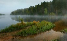 Morning on Isaivs\'kyi dam / ***