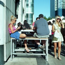 warm evening in Canary Wharf / ***