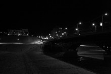 The road at night / )))))