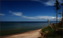 A lone bather / ***