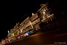 St. Petersburg. Night. Nevsky Prospekt. / ***