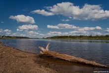 On the bank of the Volga / ***