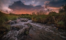 Moisten feet in a stream / ***