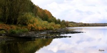 Obmelevshaja reka Pripjat, Skuchajushchaja Lodka / ***