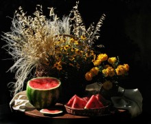 With Watermelon (2) / ************************