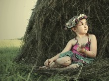 The young lady - farmer / *****