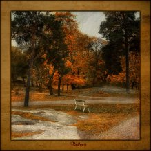 Autumn Etude from the bench / ***********