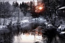 A cold winter sun ... / ***