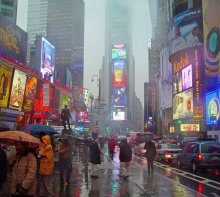 Rain in Times Square / ***